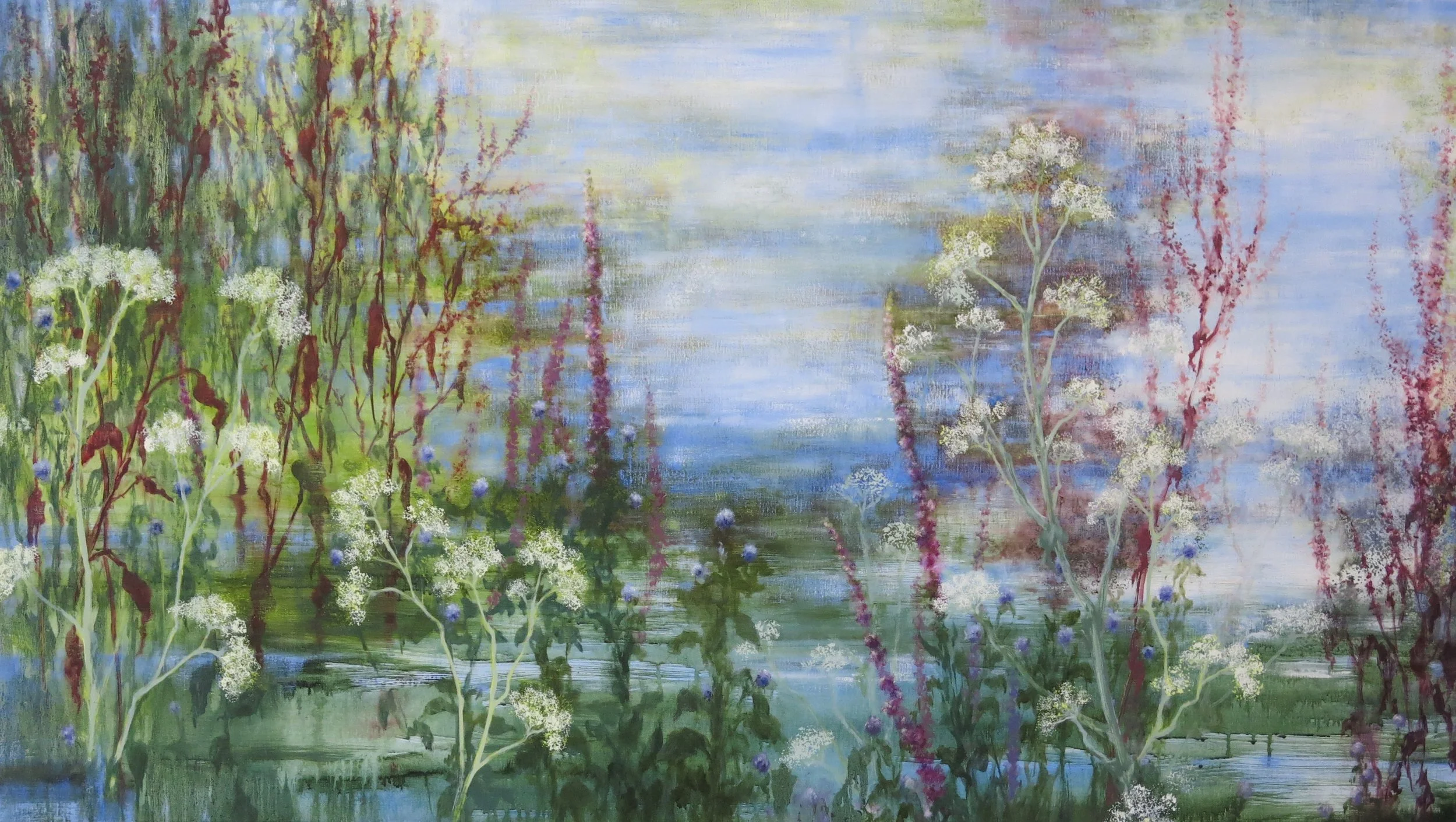 Waterfront -90x160- olieverf op linnen