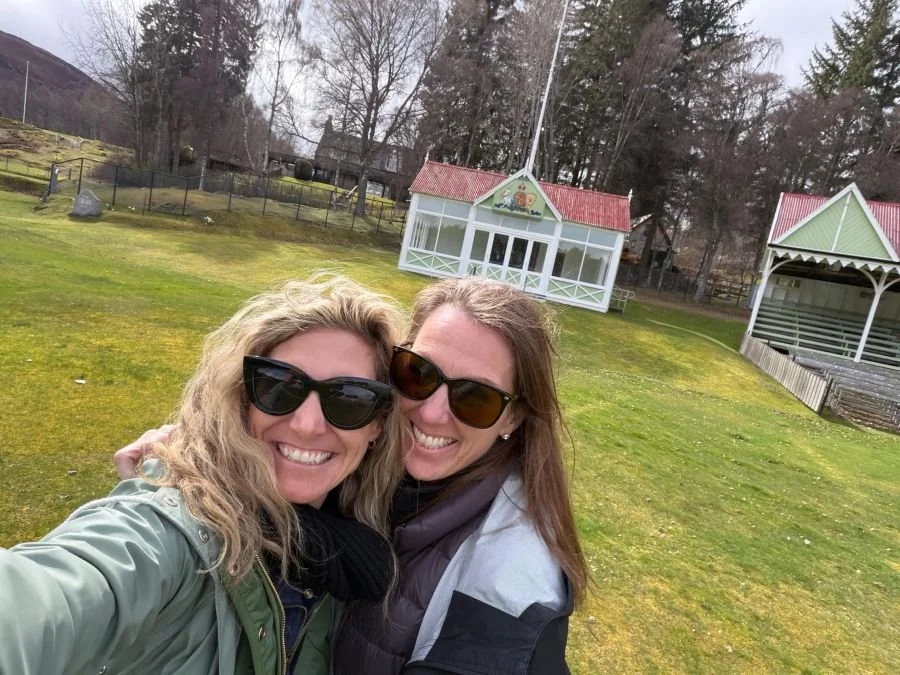 Guests enjoying Braemar Highland Games Arena