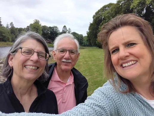 Lovely couple from Pittsburgh, USA with myself as Tour Guide by River Dee Aberdeen