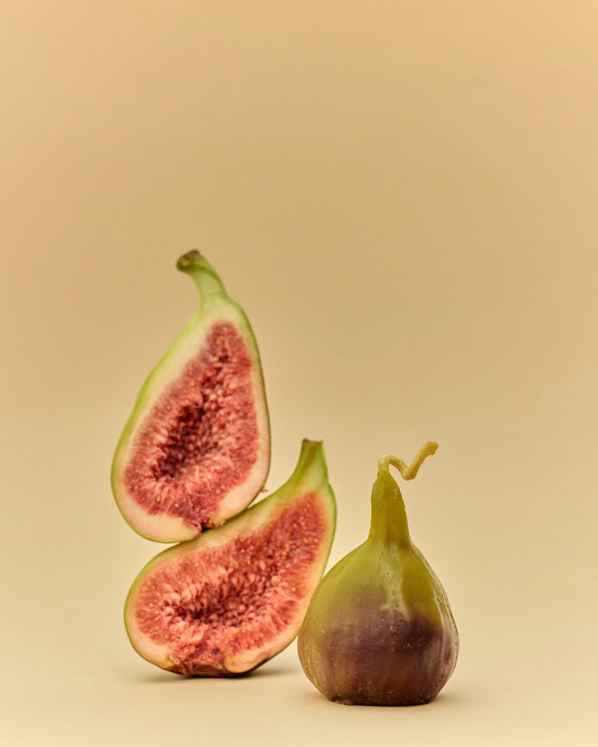 Beeswax Fig Candle handmade in New Zealand