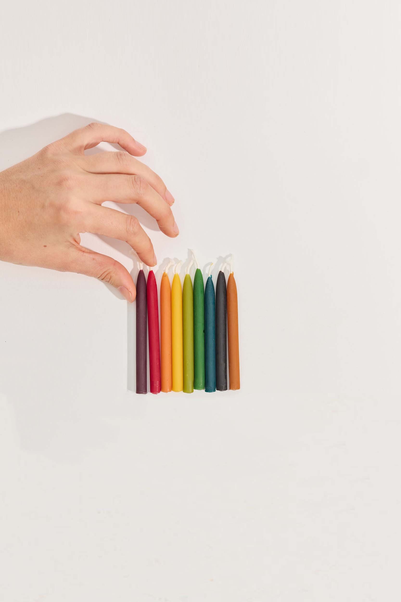 Birthday Candles | Mini Beeswax Candle | 12cm