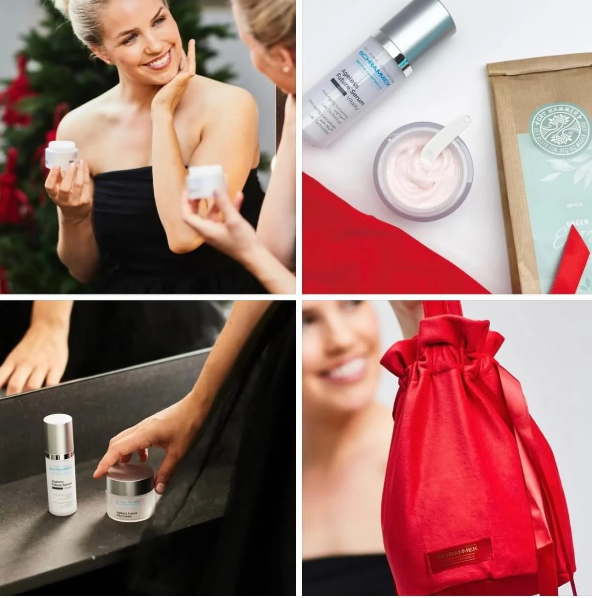 Energy Care Set🎁❤️💫 
Julegaven som booster huden med energi, vitalitet og gl&oslash;d. Settet inkluderer en energi- og n&aelig;ringsgivende urtete &ndash; inspirert av GREEN PEEL&reg;.

Inneholder: &bull; Ageless Future Day Cream 50 ml &bull; Agele