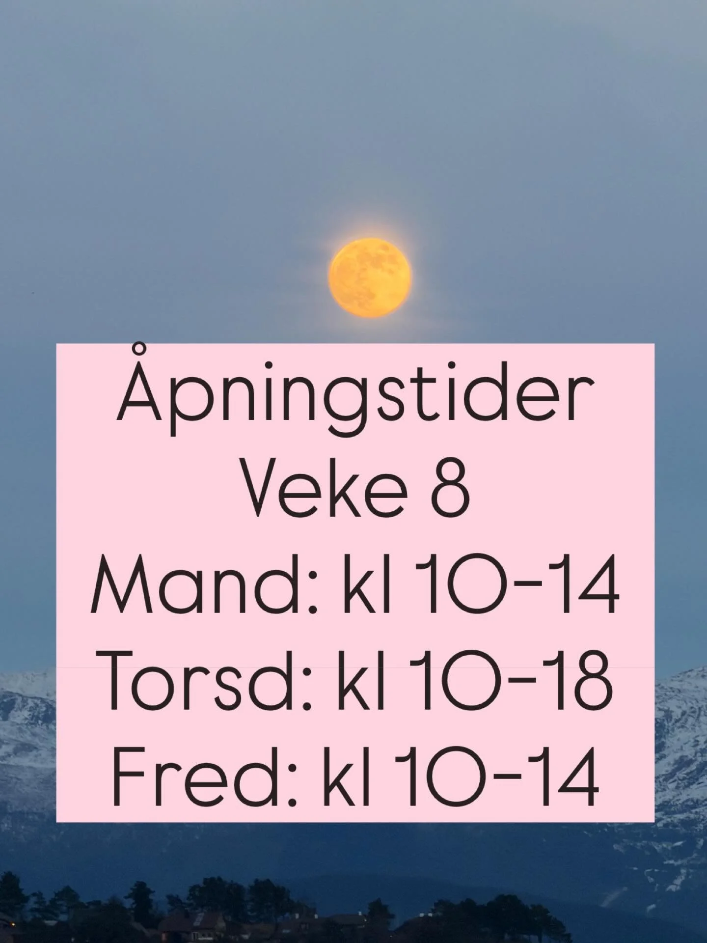 Du kan ogs&aring; bestille time og kj&oslash;pe gavekort p&aring; nettsida v&aring;r. Velveretunet.no. Veke 9 er det vanlige &aring;pningstider igjen🤗