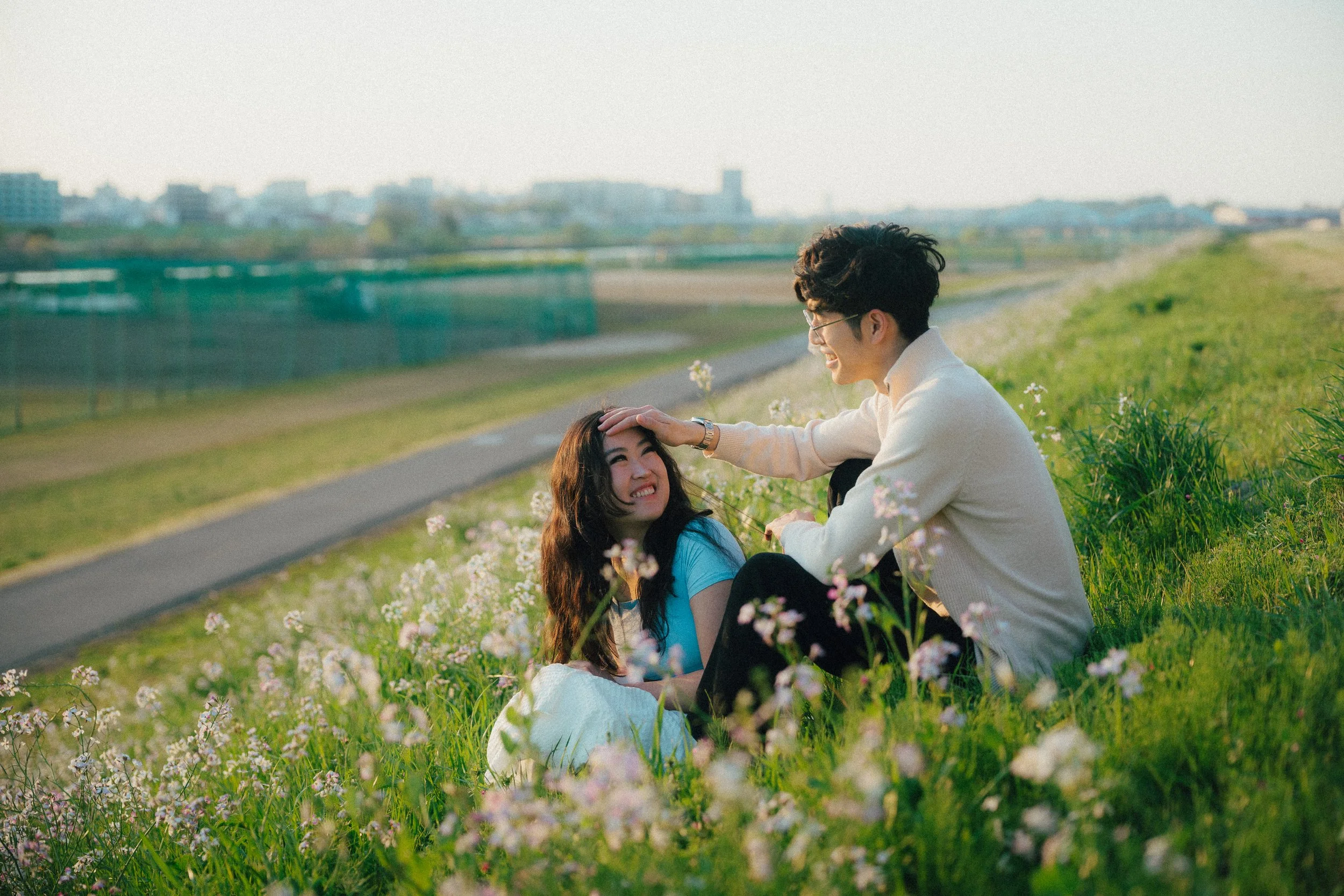 Spring Outdoor Couples Photo Shoot - Japan Couples Photography
