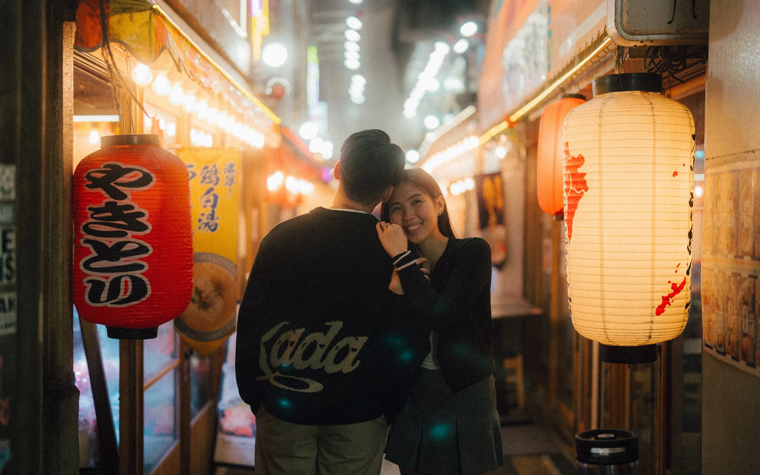 Evening photo session at Yurakucho