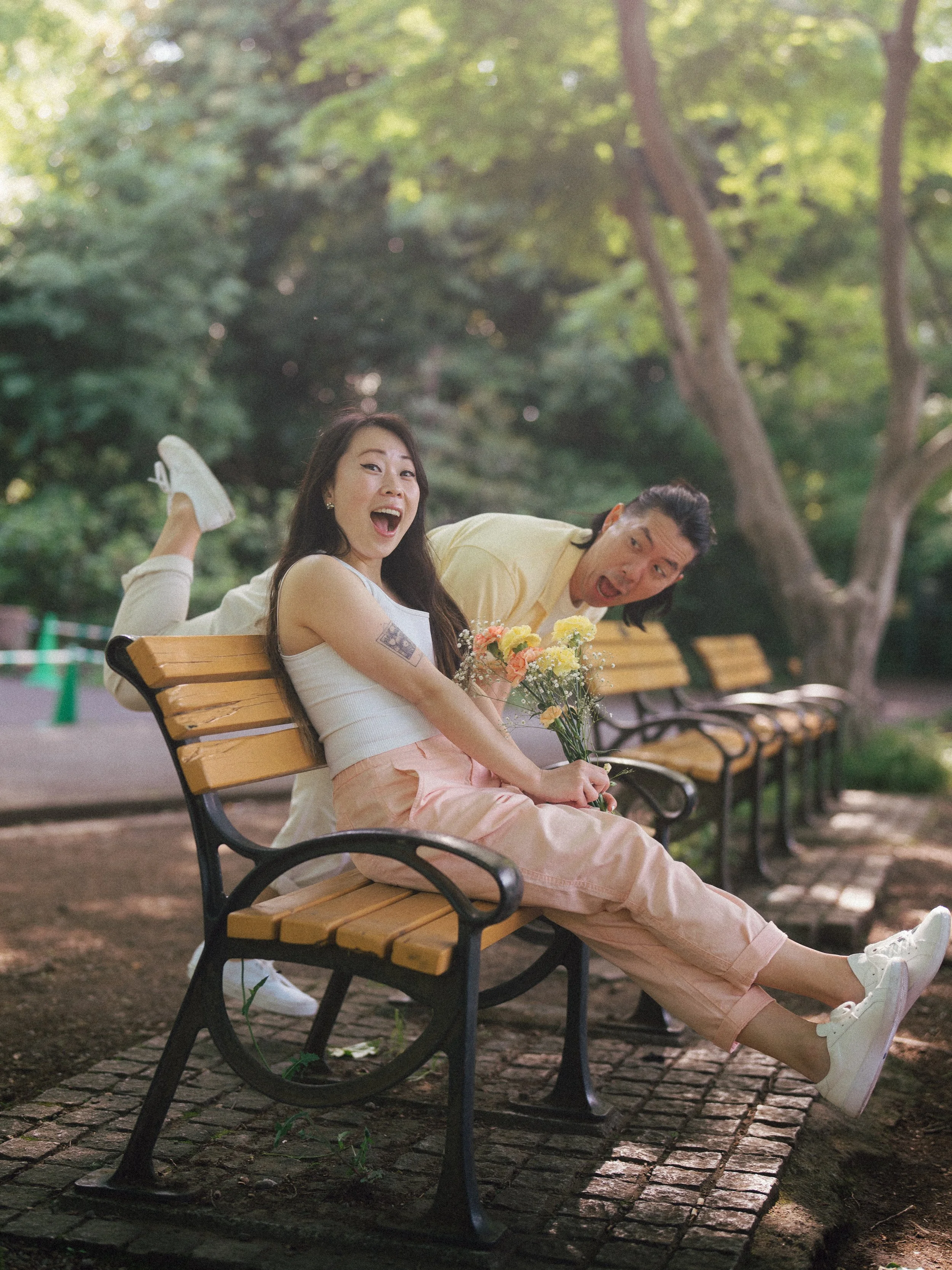 Candid photo session at Kichijoji