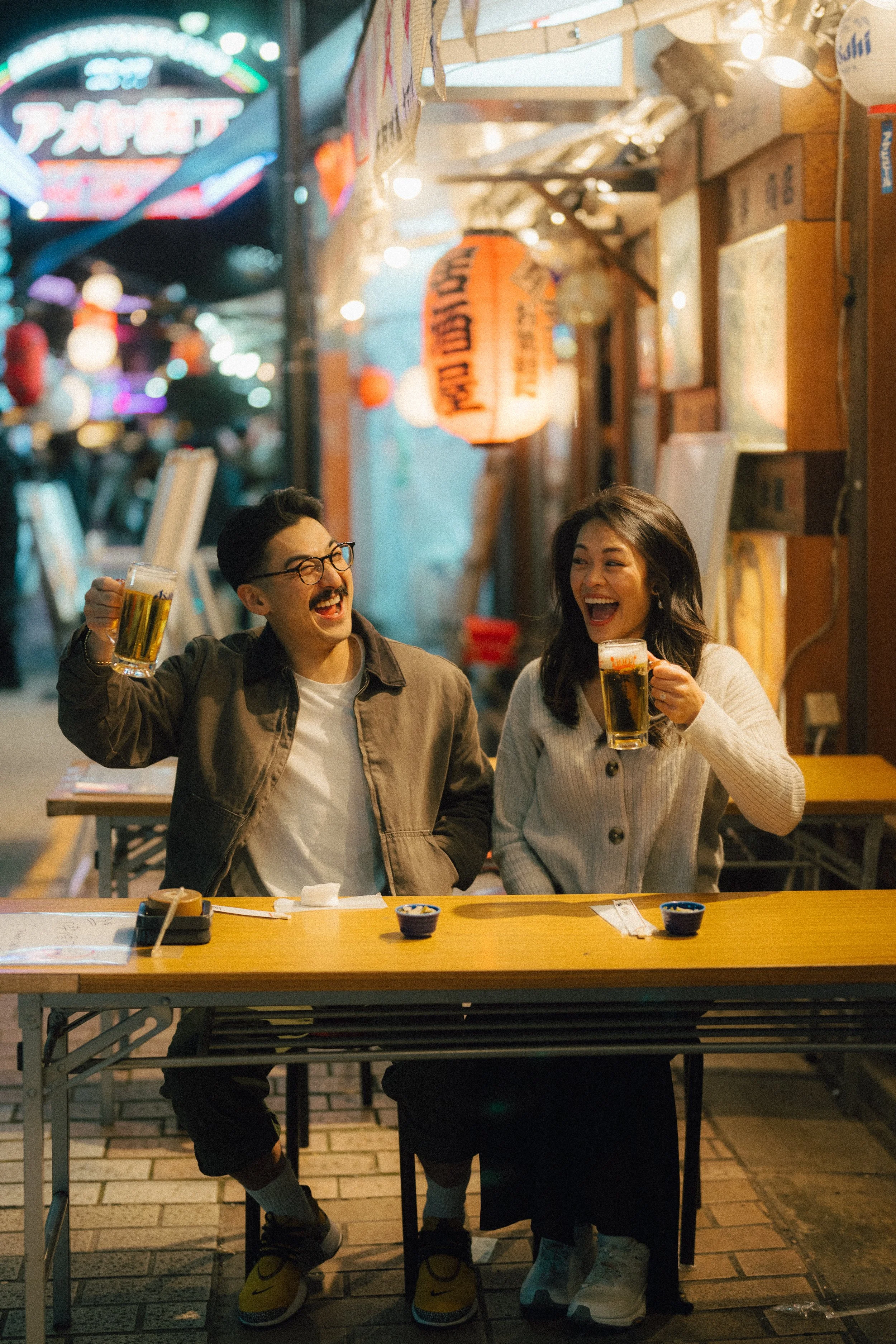 Evening photo session at Ueno