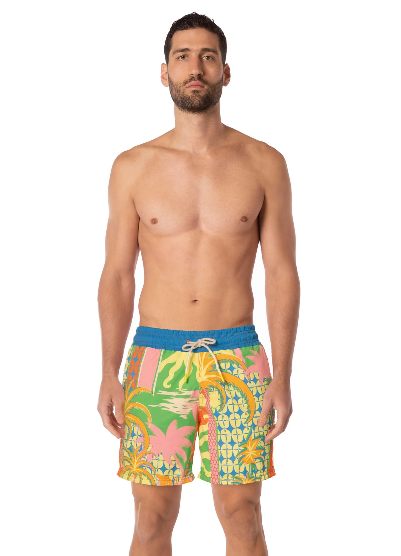Maaji Sun Flicker Sailor Swim Trunks
