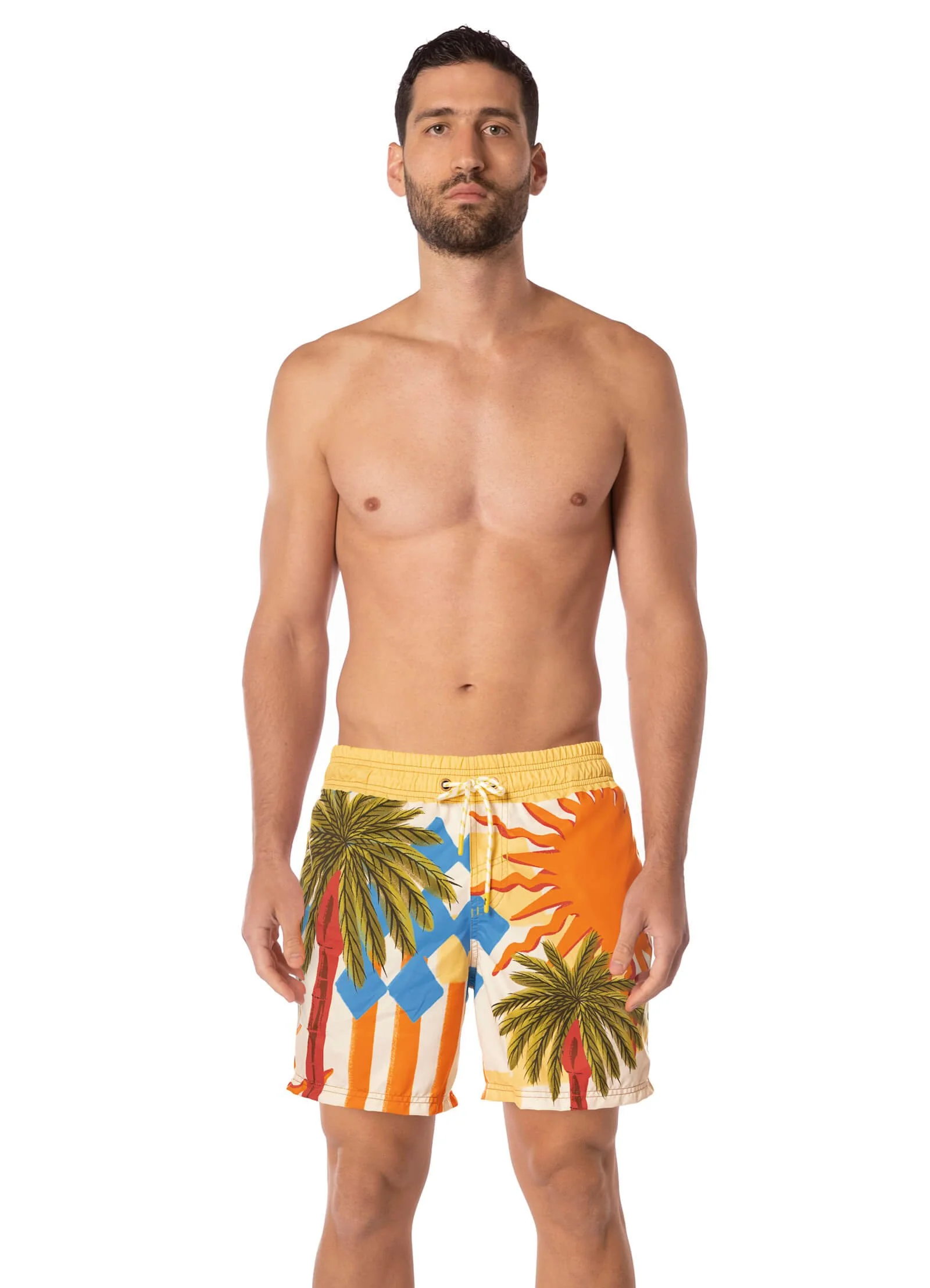 Maaji Beach Static Sailor  Swim Trunks