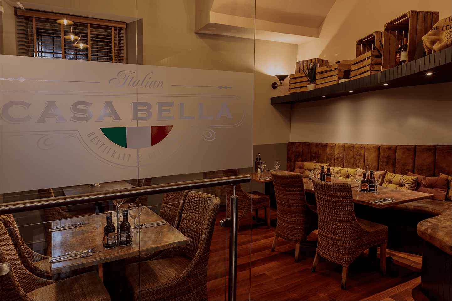 Contact Italian Restaurant in Keswick Book online Casa Bella Keswick