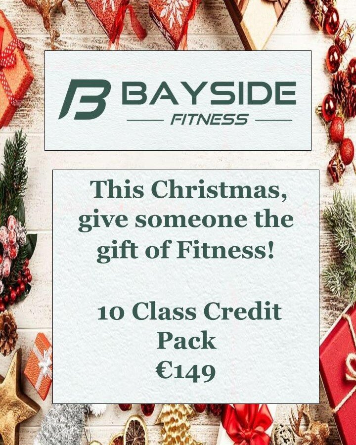 Are you struggling to think of gifts this year? We have the perfect solution! 
This Christmas, give someone the gift of fitness. Our 10 Class Credit Pack is a one-off purchase of &euro;149 which gives you 10 credits that can be used for any of our cl