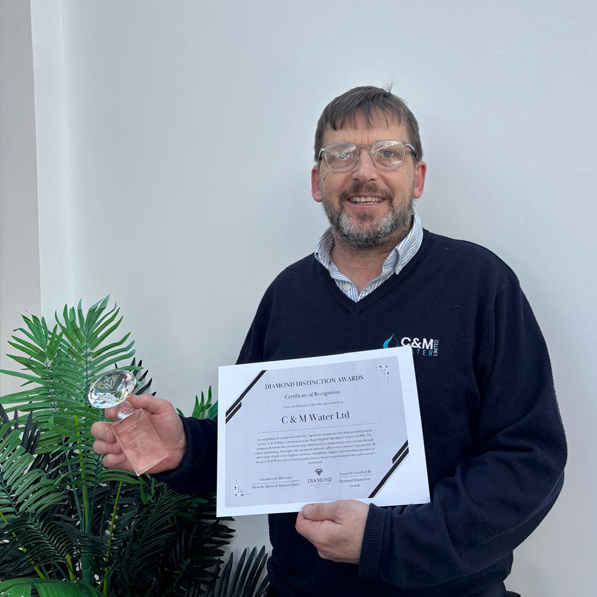 Gareth Cooper receives Inspirational Leader Award 2026&nbsp;