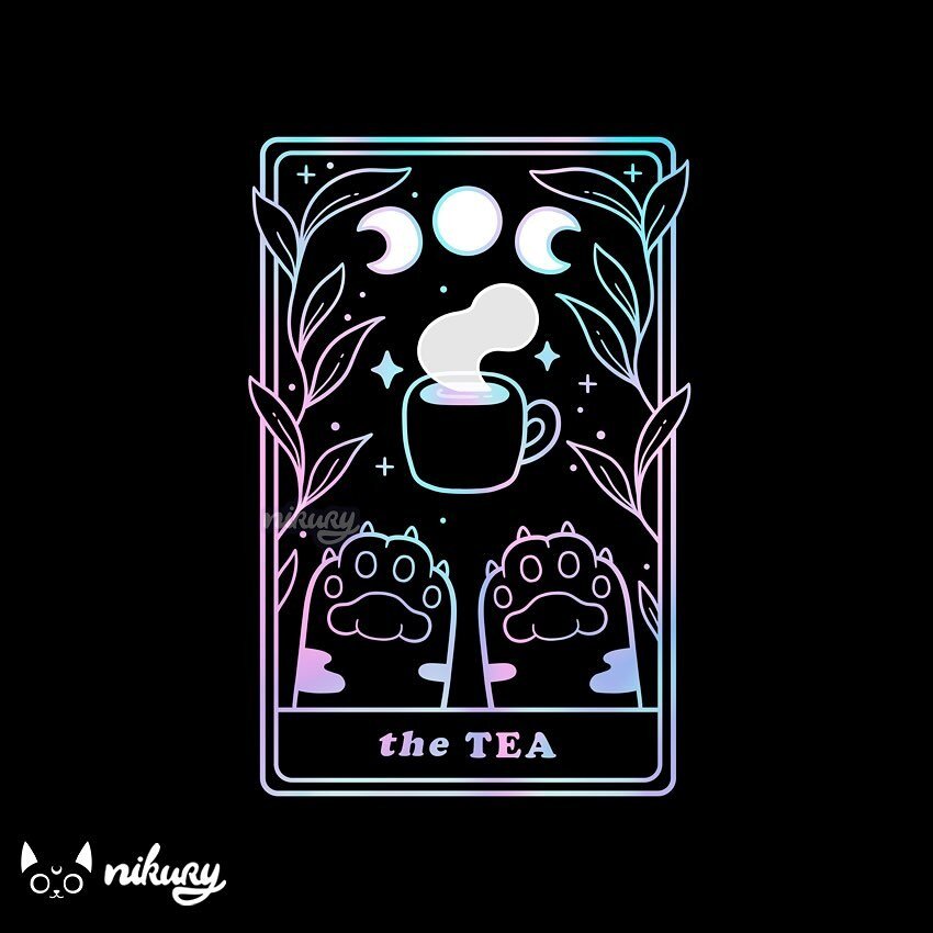 Made 3 new versions of the cat paw tea/coffee tarot ☕🌙🖤✨

Which one is your favorite? 
Maybe I created too many versions, but I just couldn't choose which one I like the most 😅

I've added all of them in my Redbubble (link in bio or nikury.redbubb