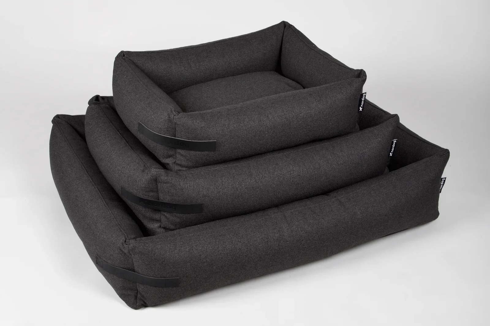 Hygge Graphite Box Bed