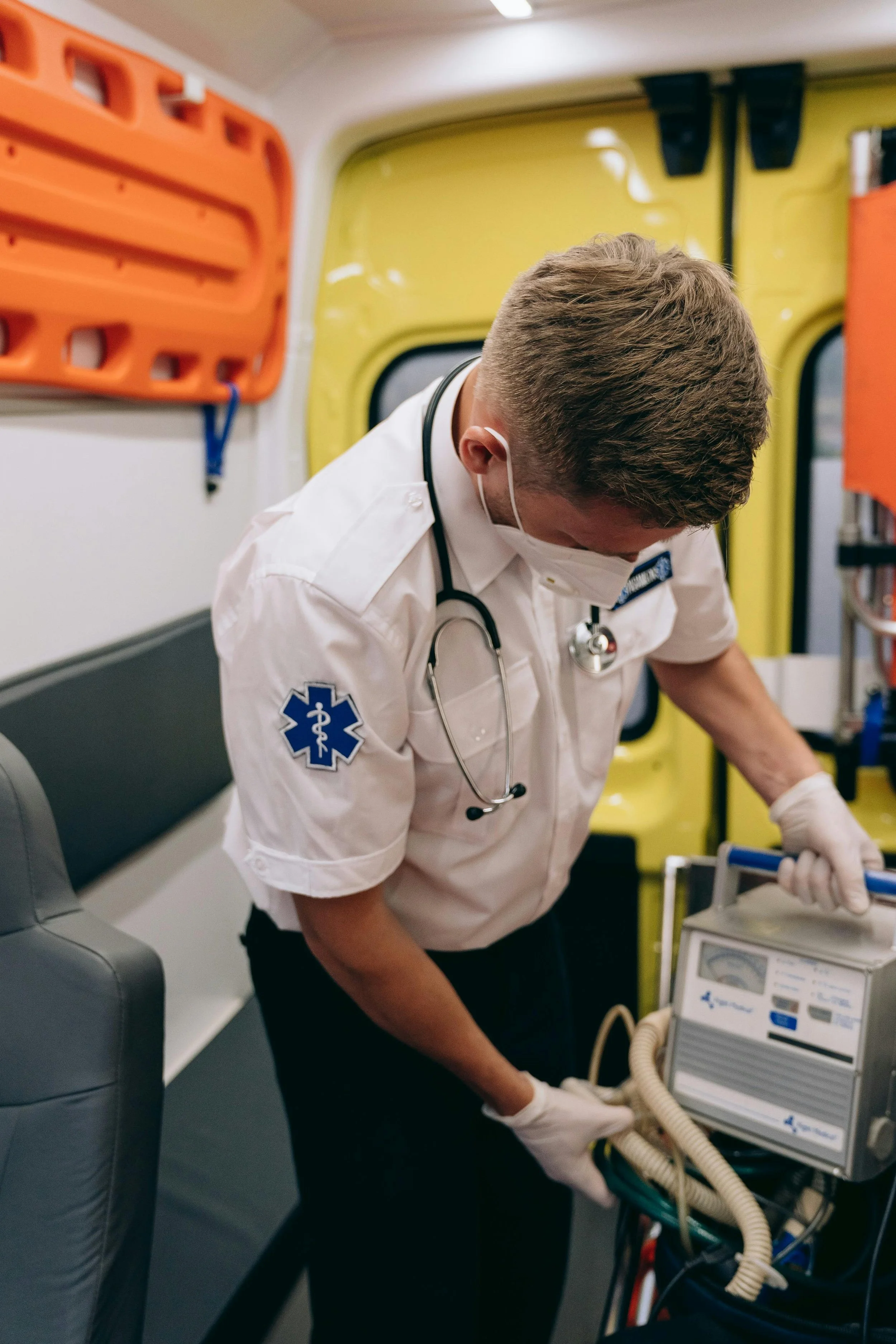 Busy NHS accident and emergency department showing patient care and treatment delays in emergency hospital settings