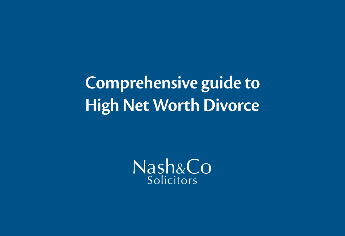 Guide to High Net Worth Divorce