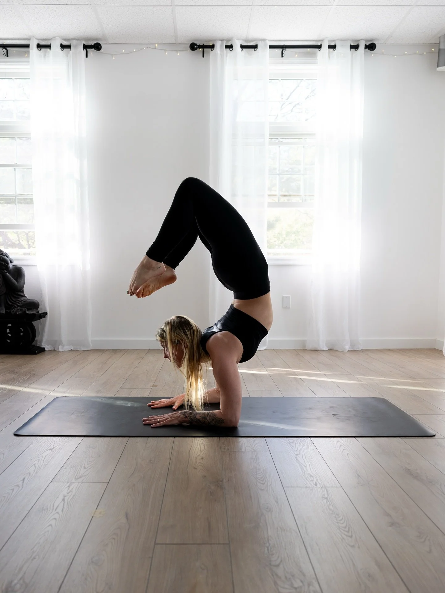 When the body &amp; breath become one @jala_hotyoga