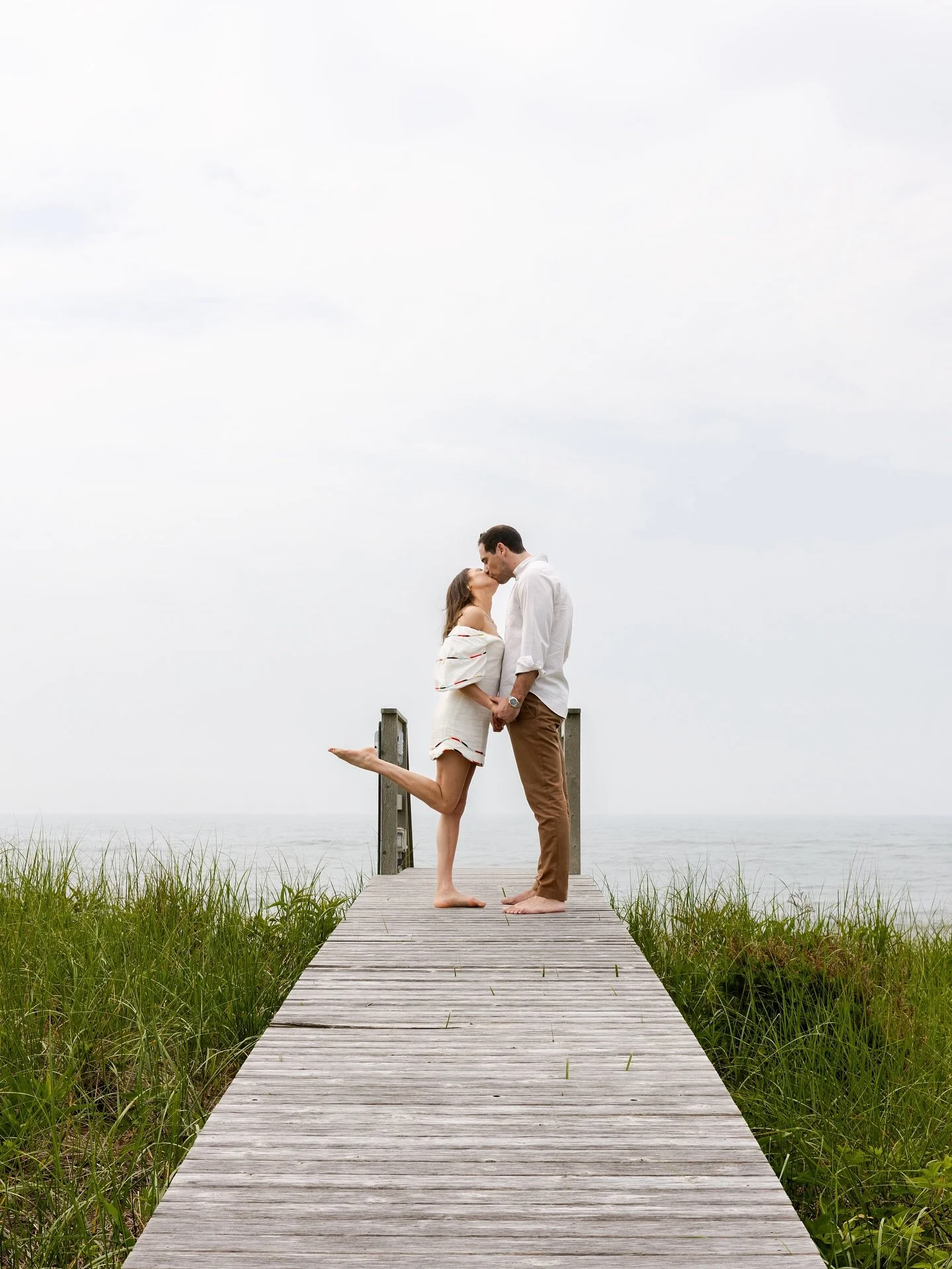 On a June morning&hellip;.

Claire &amp; Elliot said yes to forever 🌊💍🌾✨
