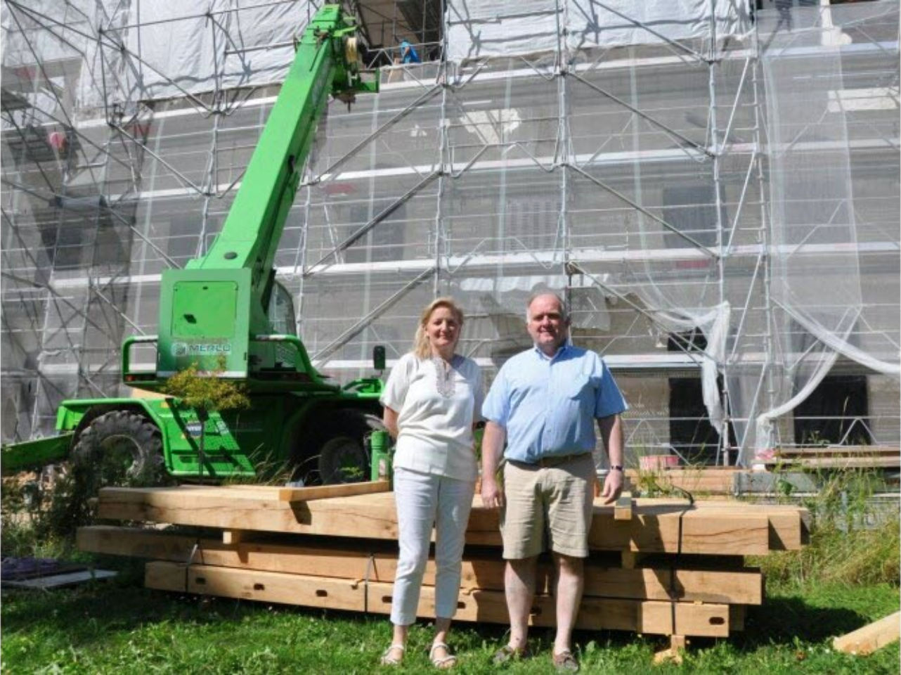 Deuxième article du Bien Public sur notre projet de restauration