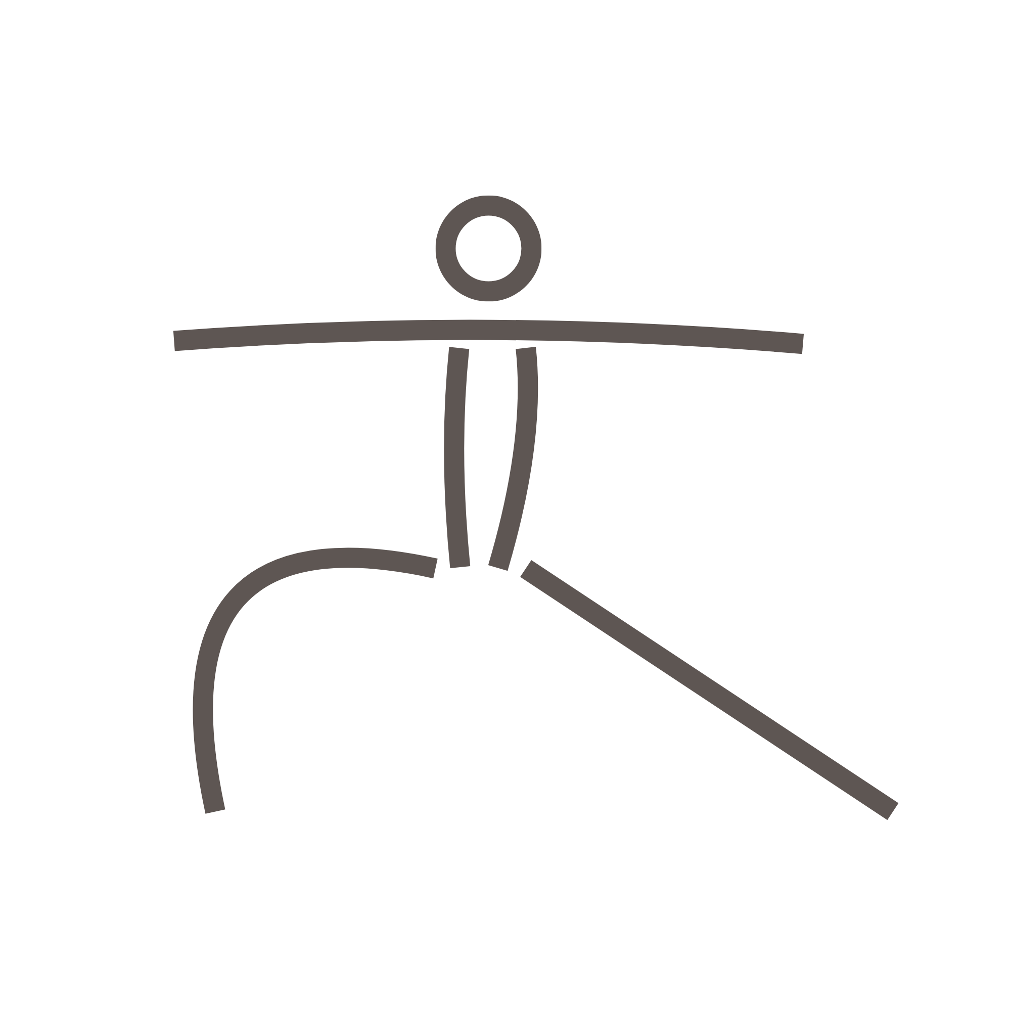yoga stick figure