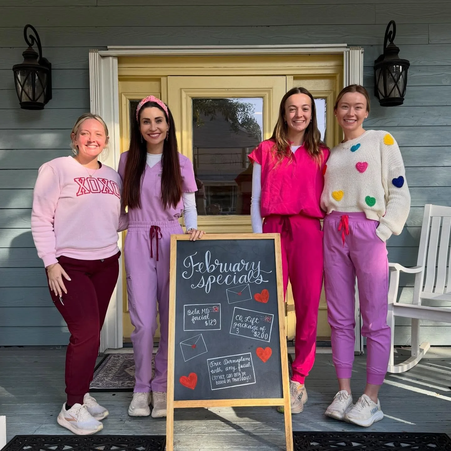 Happy February from Taylor Derm! We&rsquo;re so excited to share our February specials with you! 
- Bela MD facial $129
- CO2 Lift package of 3 $200
- Free dermaplane with any facial (eligible to be booked on THURSDAYS) 

Happy Valentines Week from u