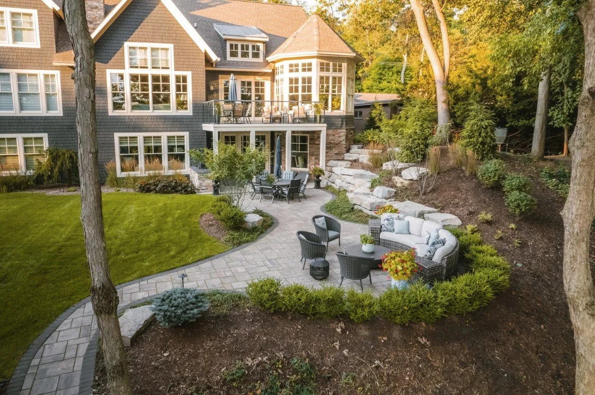 backyard landscape design & construction