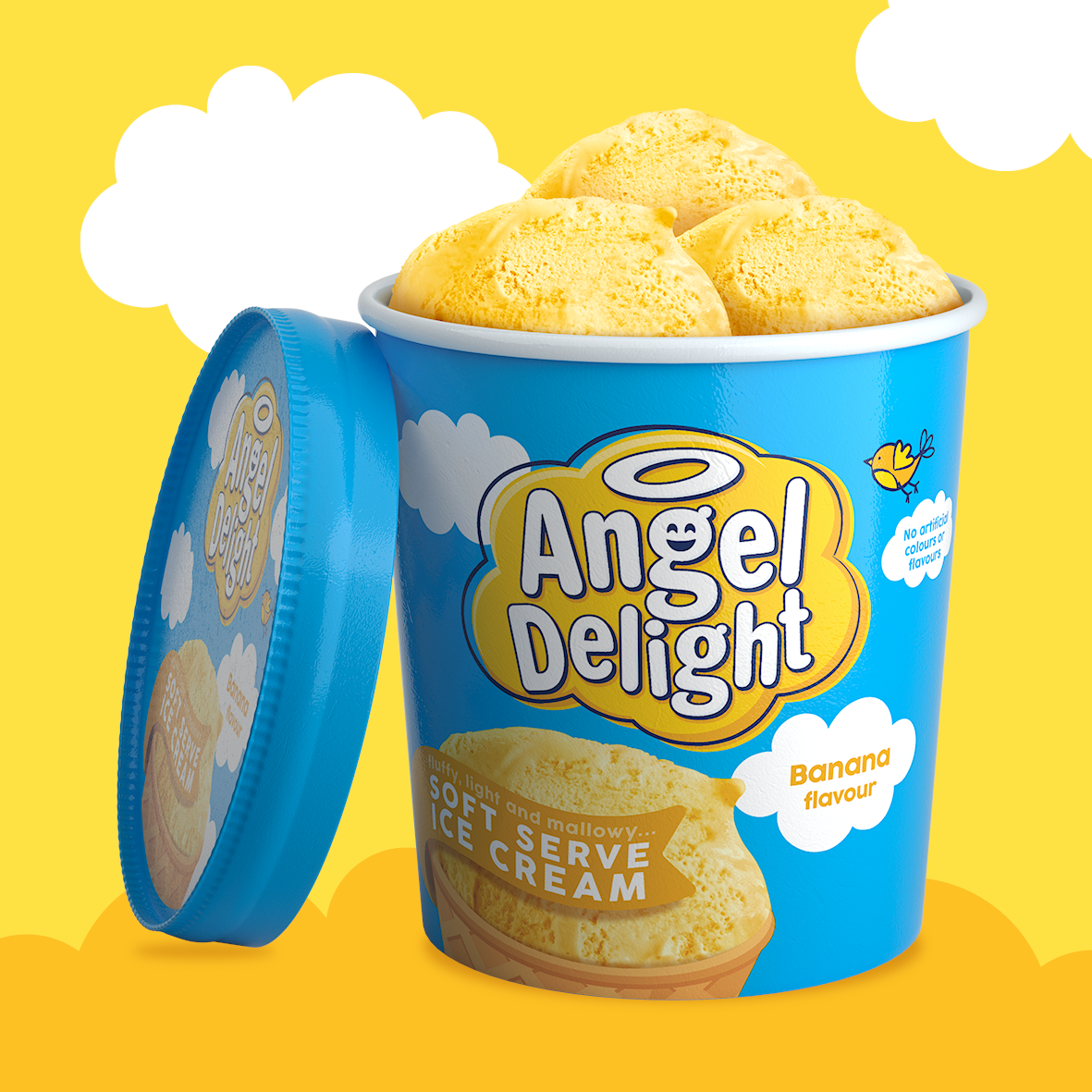 Angel Delight Ice Cream Banana