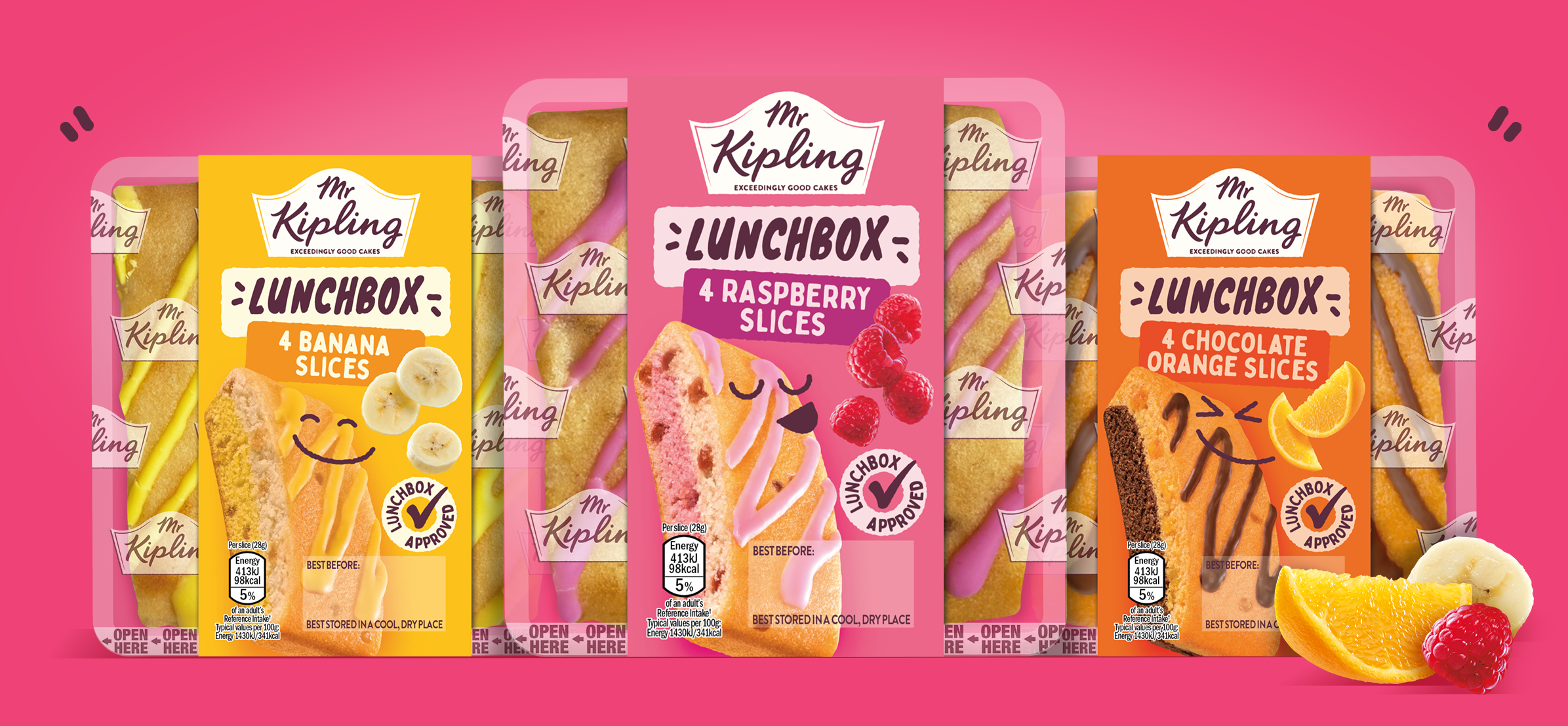Mr Kipling Lunchbox Slices