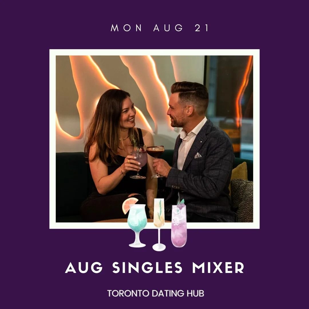 🍸Don't miss our next singles social on Aug 21 at a new chic bar in the financial district @1159barcafe 

💕Come unwind after work over awesome cocktails, delicious snacks, and meaningful conversation with like-minded singles. 

🥨Your ticket include