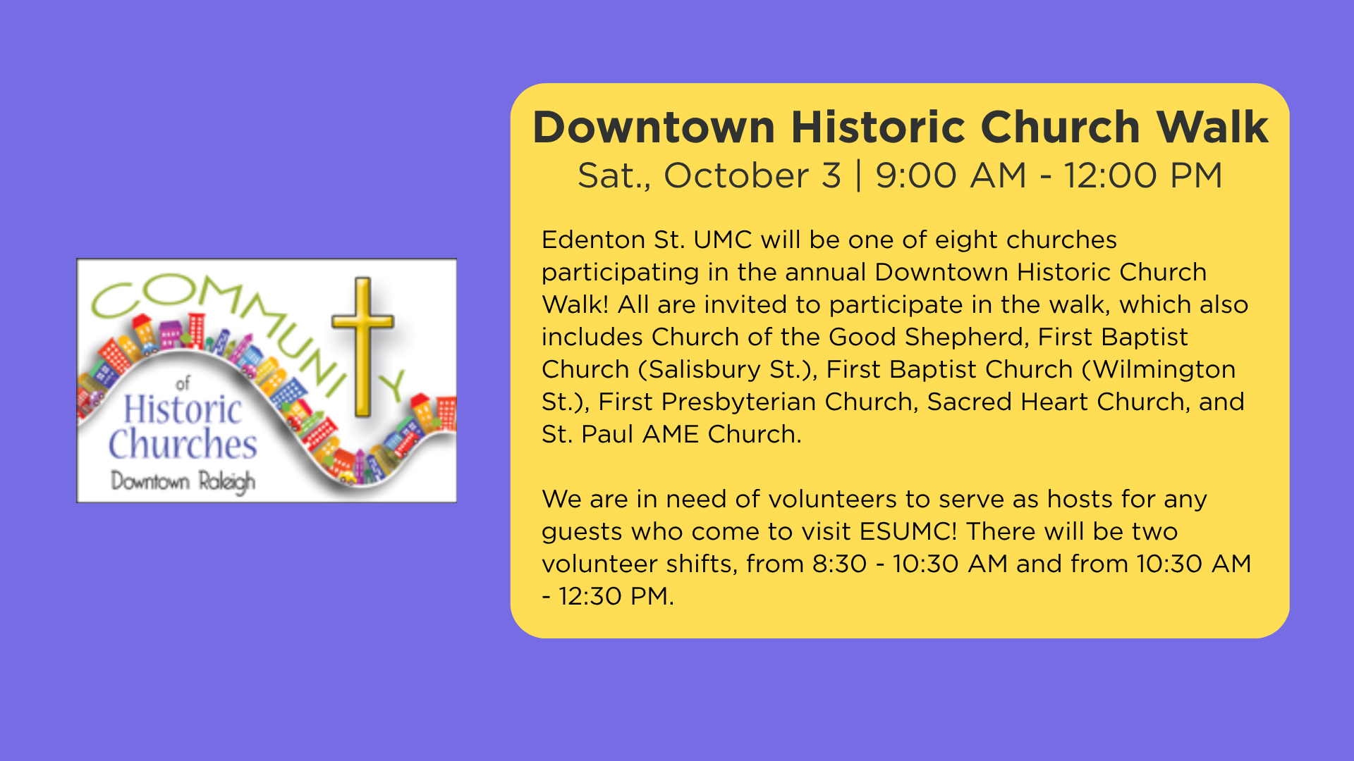 Downtown Historic Church Walk