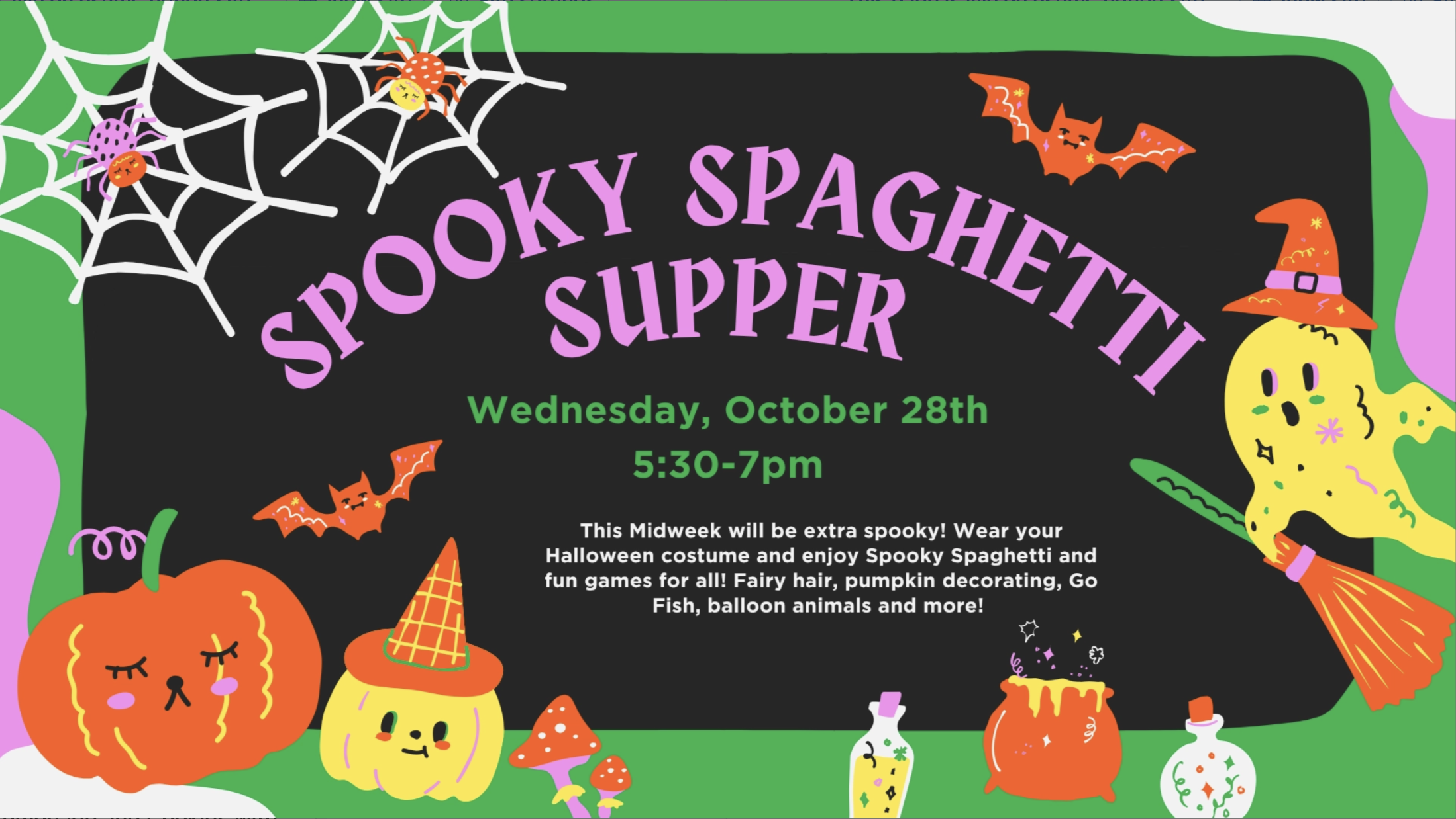 Spooky Spaghetti Supper