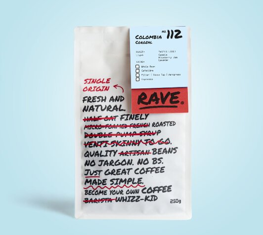 Rave Coffee to release Colombia Corozal in celebration of 1% for