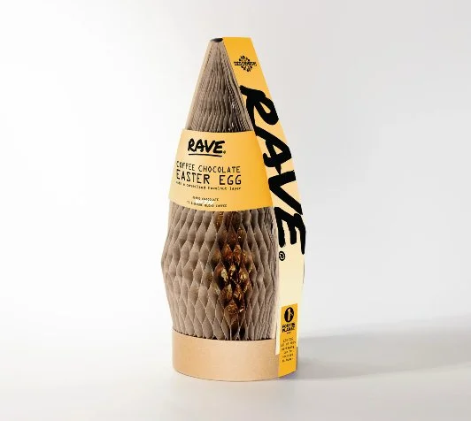 Big, blonde, crunchy and caffeinated – RAVE Coffee reveals Easter Egg for 2026