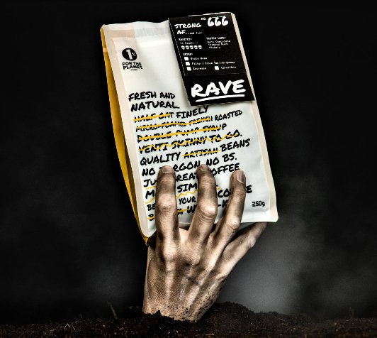 RAVE Coffee launches Strong AF, a blend strong enough to wake the dead —  Freshly Ground PR