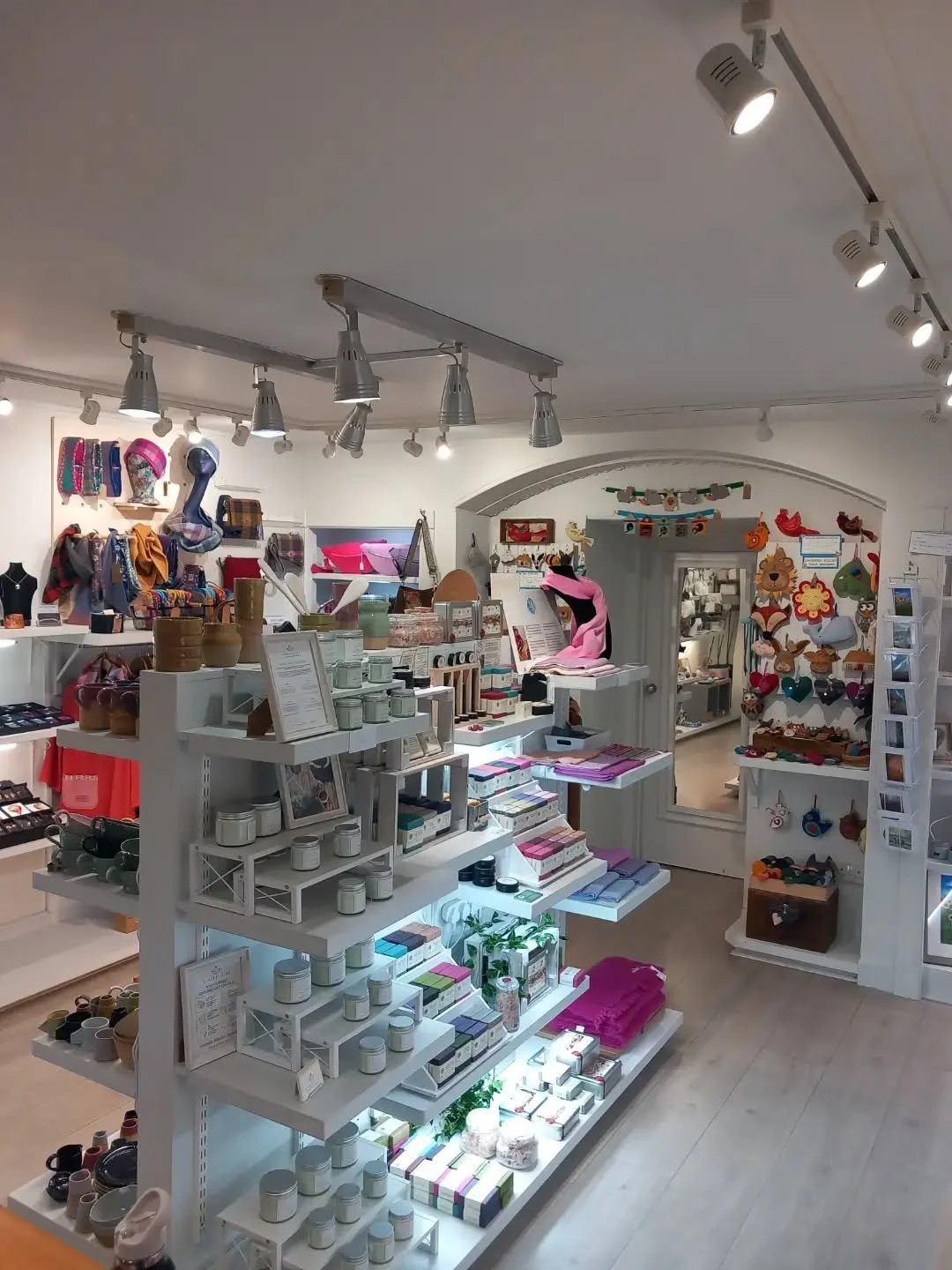A bit " damp" out today but we are warm and welcoming and full of wonderful goodies in our little cooperative shop in Melrose. 

We are all very busy, behind the scenes,preparing for our 2 day fair in Kelso at Springwood Park on Nov 21st &a