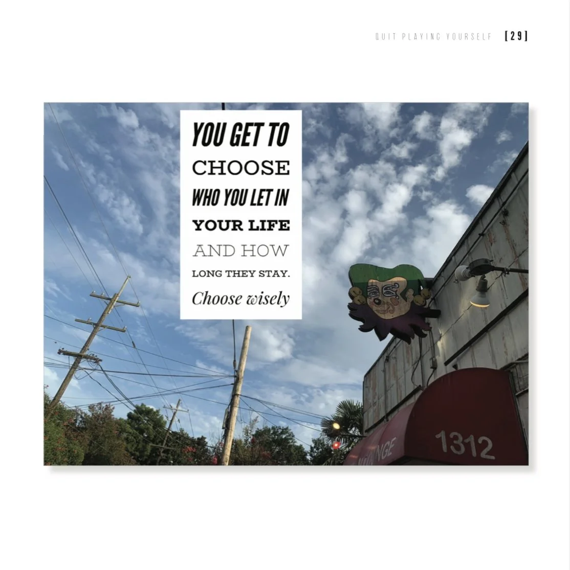 Poor partner selection; choose wisely