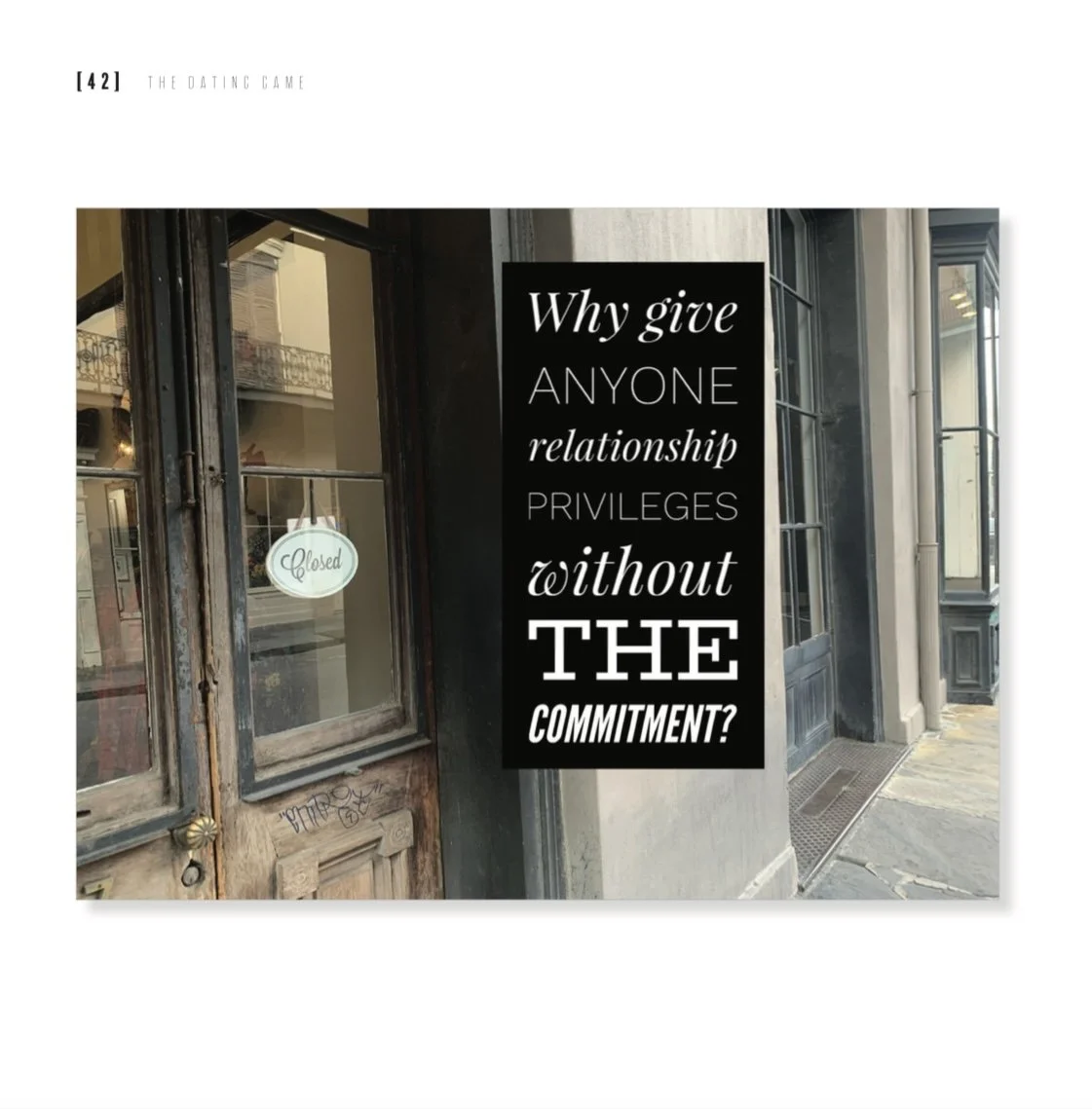 Situationship; commitment 