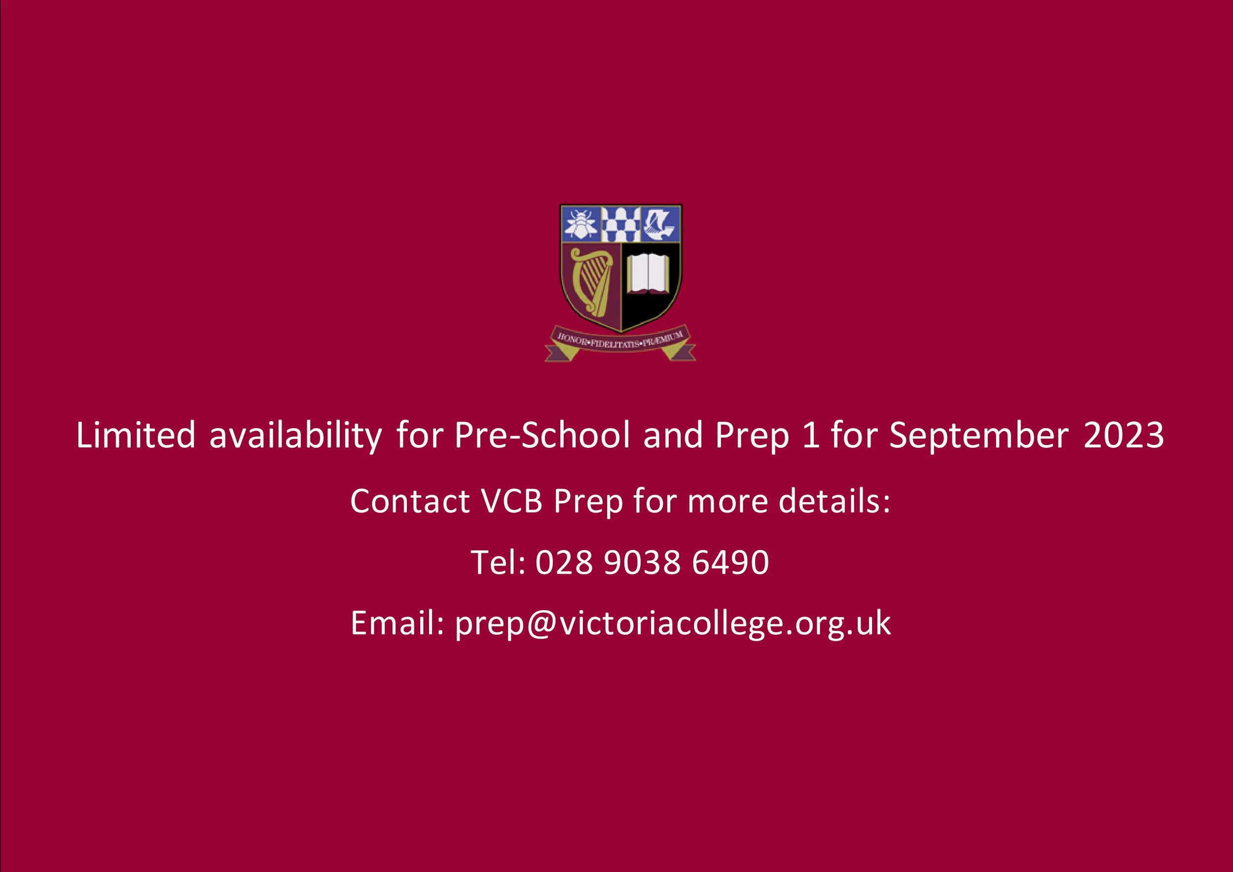 PreSchool and Prep admissions — Victoria College Preparatory School
