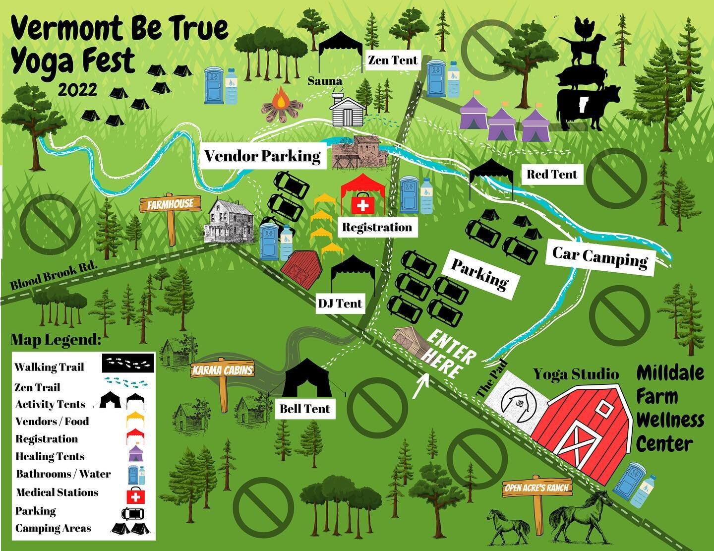 Maps are printed and ready for the festival! Things are happening here; big banners are up and this coming we we have flower picking to do, fill the goody bags, tents arrive Tuesday, decorating tents, mowing&hellip;.it&rsquo;s so exciting how close w