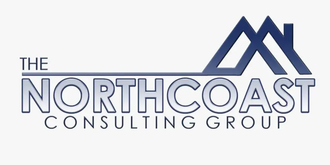 Logo with mountain peaks and the words "The Northcoast Consulting Group" in blue and gray.