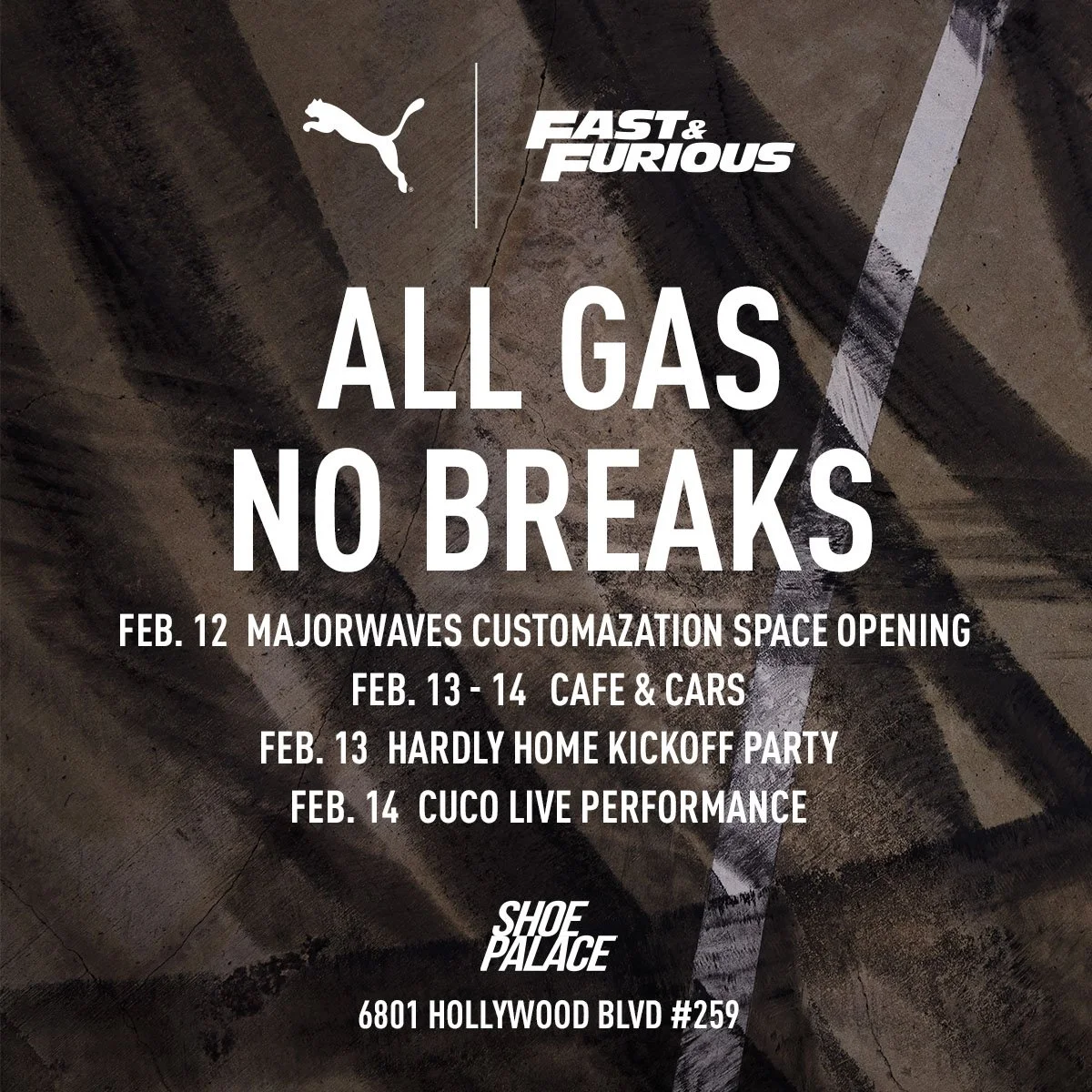 PUMA x Shoe Palace -                                  All Star Weekend Events