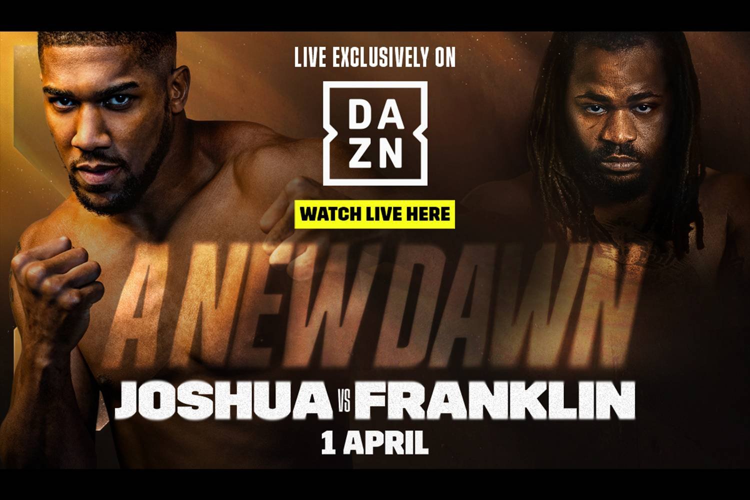 Dave and Busters DAZN Boxing Joshua vs Franklin — Ovation Hollywood