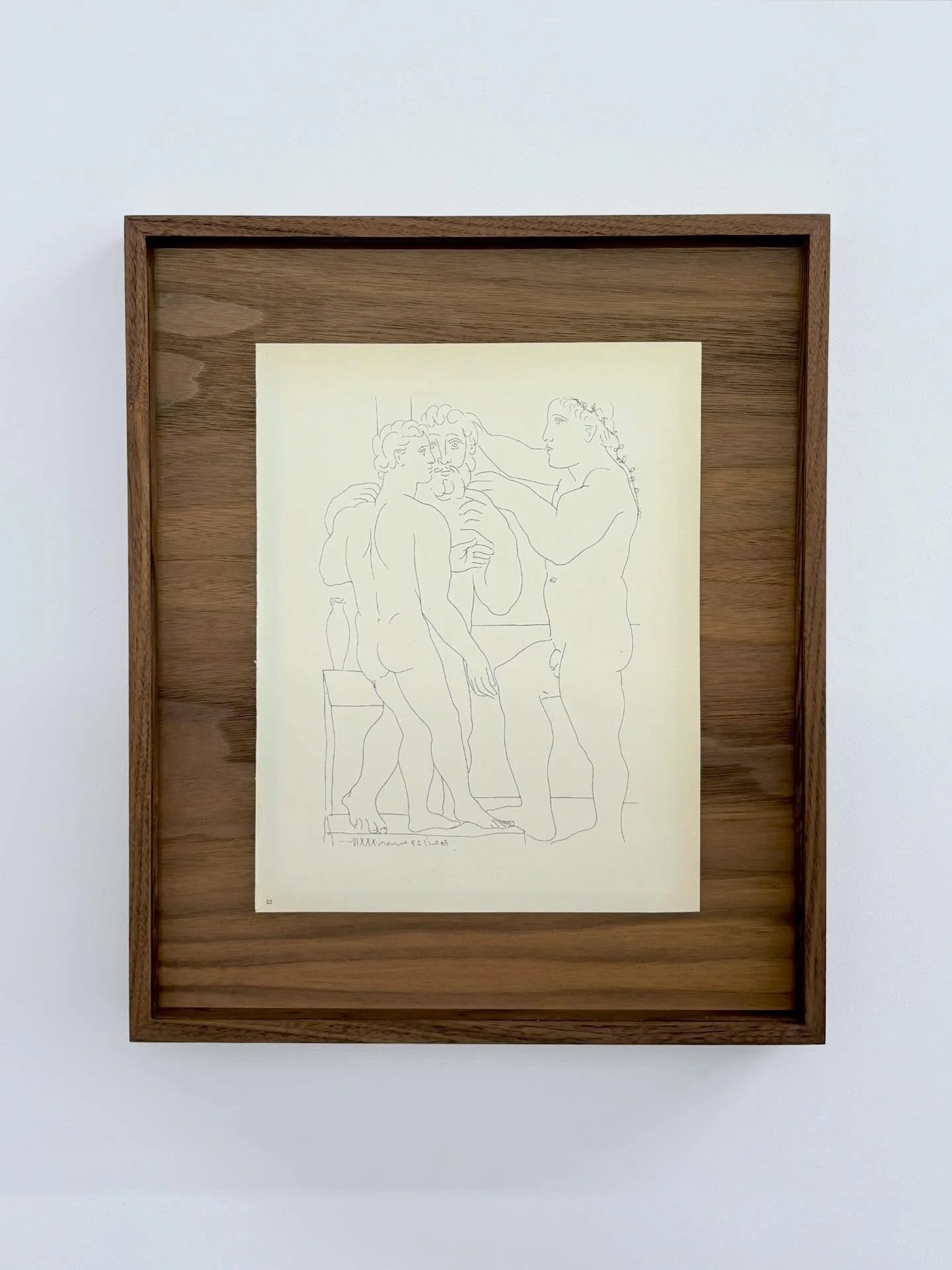 FOR SALE:

Picasso lithograph number 52 from the first edition Suite Vollard.
Framed in walnut with a walnut interior and artglass.

33x39.5cm Framed 

&pound;280
Price includes VAT
Collection available immediately from SE15 or we can arrange shippin