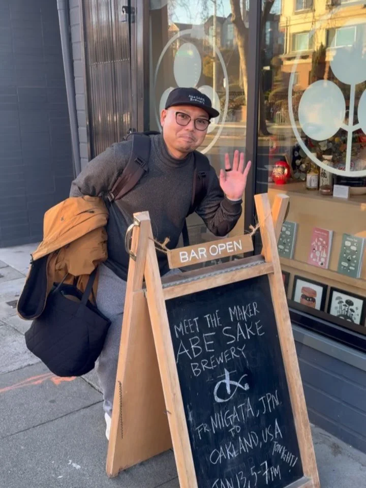 🇯🇵✈️ Abe-san came all the way from Niigata to San Francisco to share the passion behind the brewery 🍶

Our Kasutori Shochu lectures were packed with amazing energy and questions &mdash; thank you to everyone who joined us!

Excited to share more A