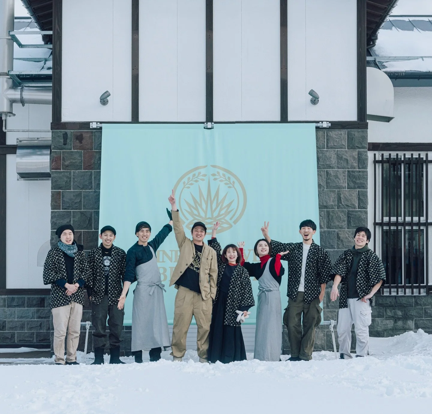 Shuhei Okazumi, founder of Ine to Agave, spent years working in breweries and on farms before opening Ine to Agave in Oga City, Akita, in 2021.

Together with his team, he is helping revitalize the depopulating city by renovating vacant buildings, re