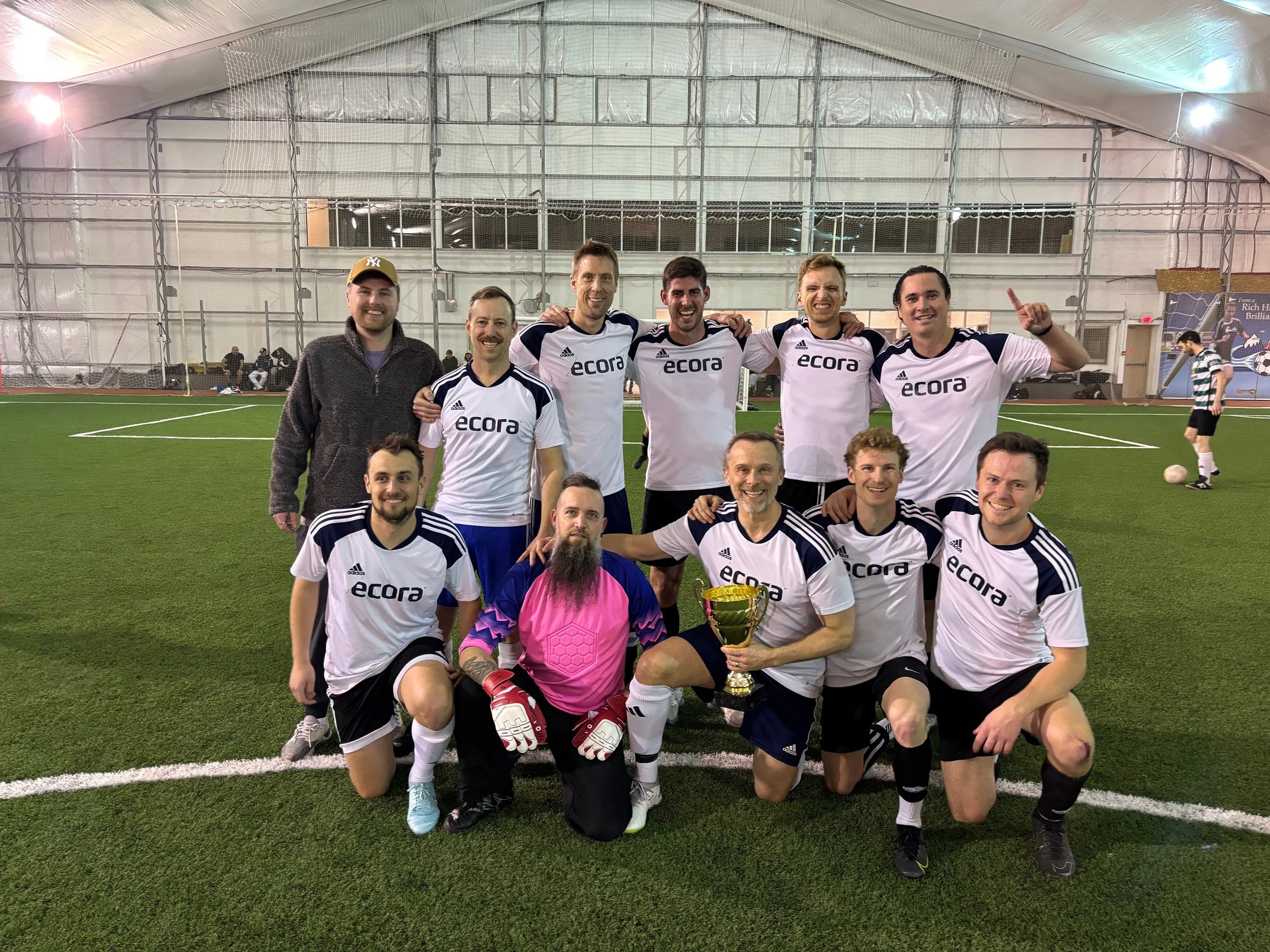 Div 1 Cup Final Winners - Penticton Pinnacles Over-35s