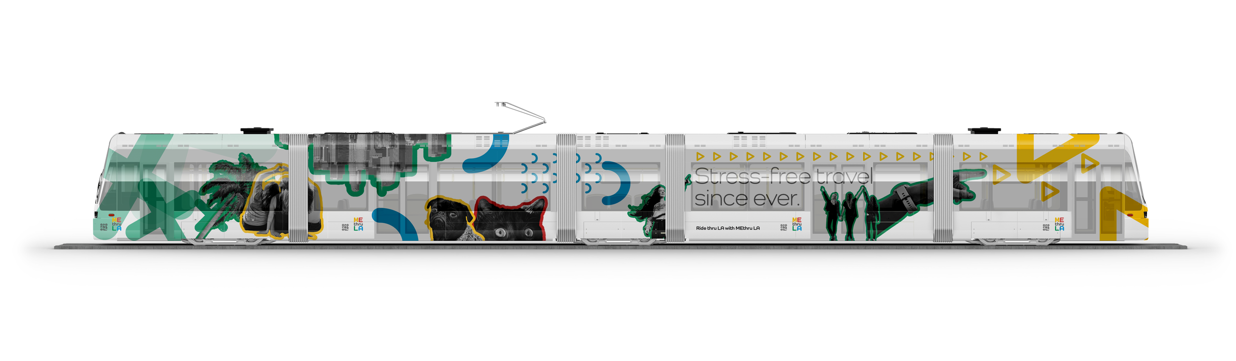 Same applies to light rail trains where they often run through city centers like Pasadena.