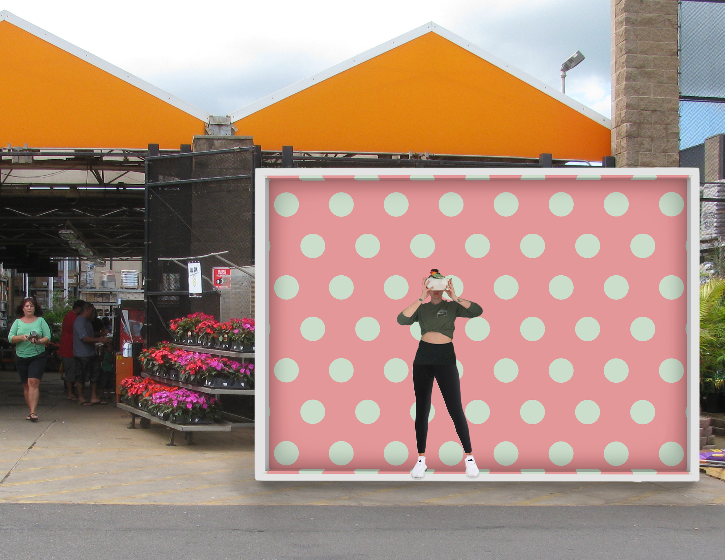 Outdoor digital Photo Booth 