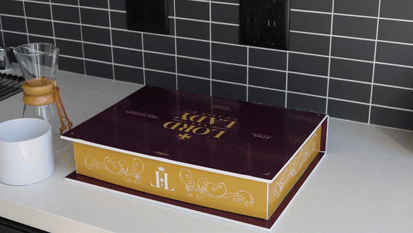 Opulence when opening box