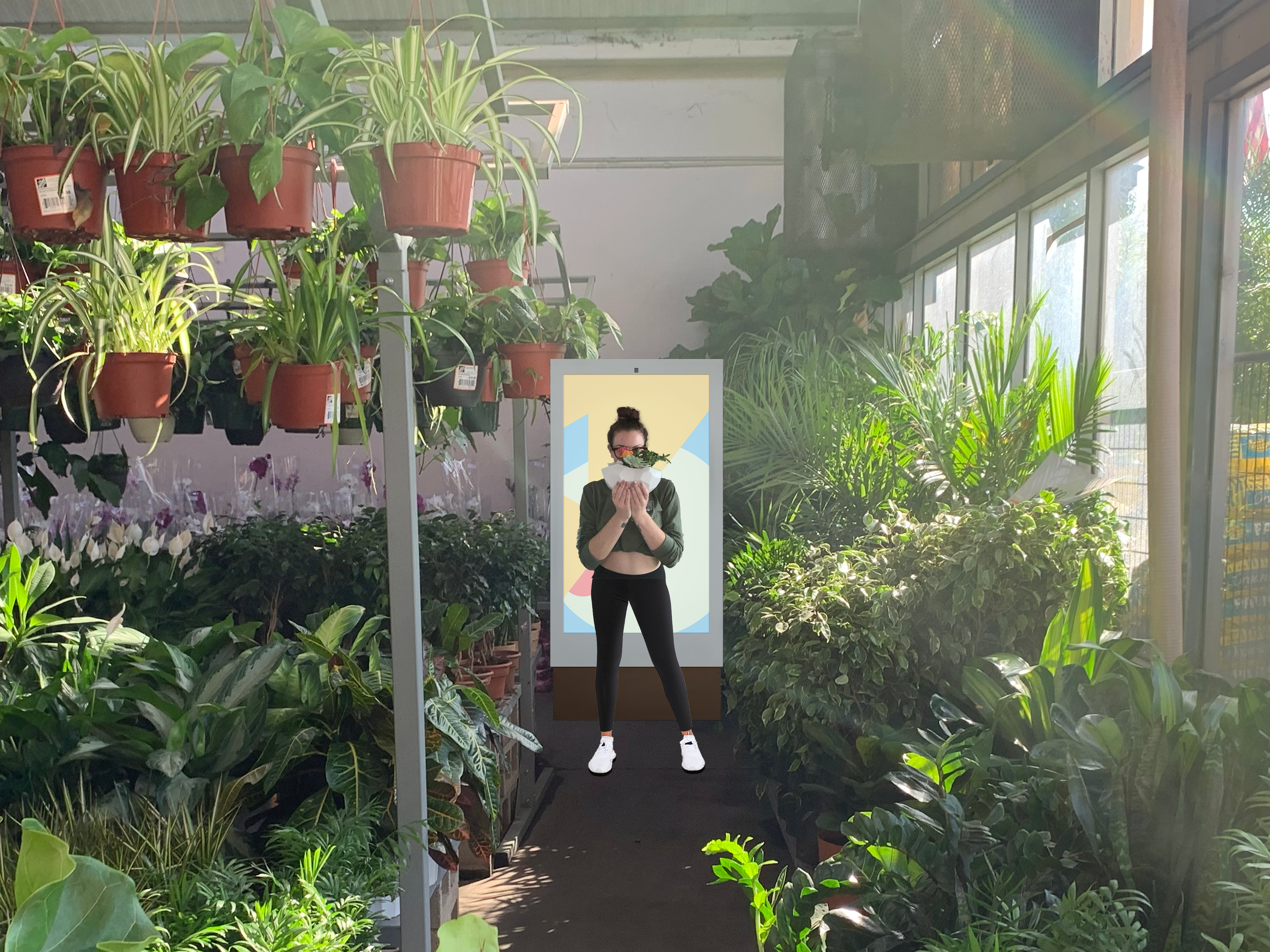 By sharing a first interaction in months with something you can take home as a campanion